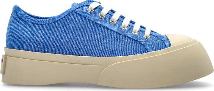 Platform Sneakers, , - Blue