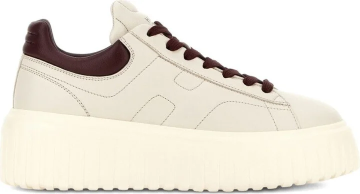 Platform Sneakers With Round Toe
