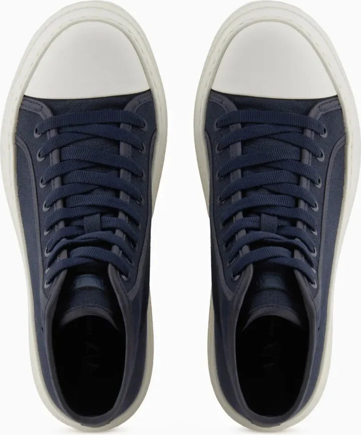 Platform-Sole Ankle-Length Sneakers - Image 4