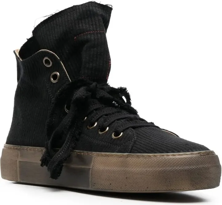 Platform-Sole High-Top Sneakers - Image 2