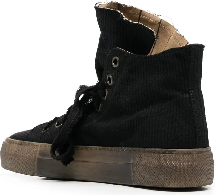 Platform-Sole High-Top Sneakers - Image 3