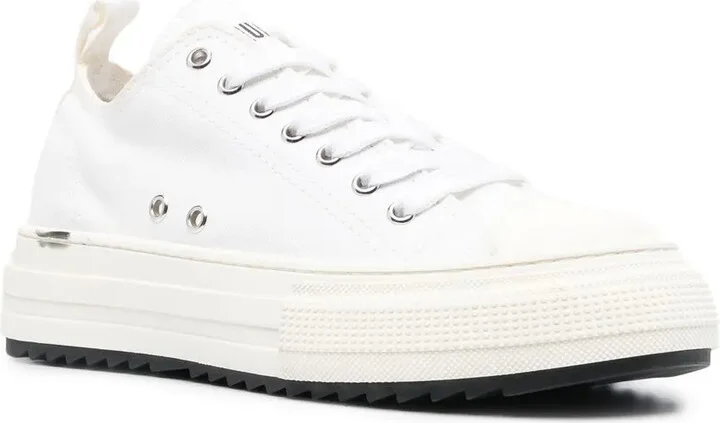 Platform-Sole Low-Top Sneakers - Image 2