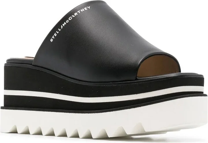 Platform-Sole Slip-On Sandals - Image 2
