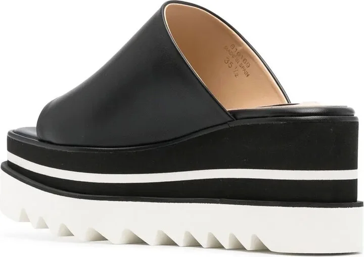 Platform-Sole Slip-On Sandals - Image 3