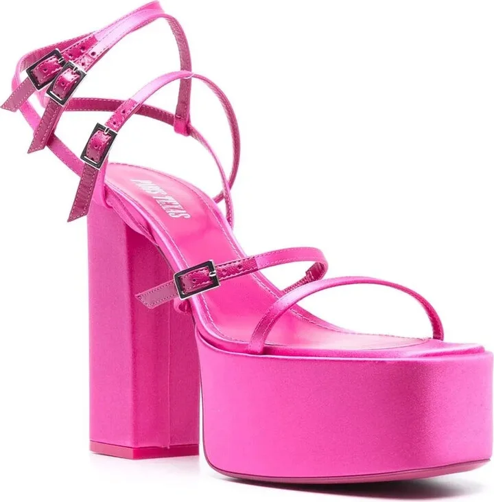 Platform Strappy Sandals - Image 2
