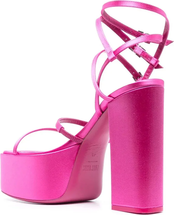 Platform Strappy Sandals - Image 3