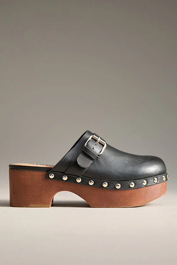 Platform Studded Clogs - Image 3