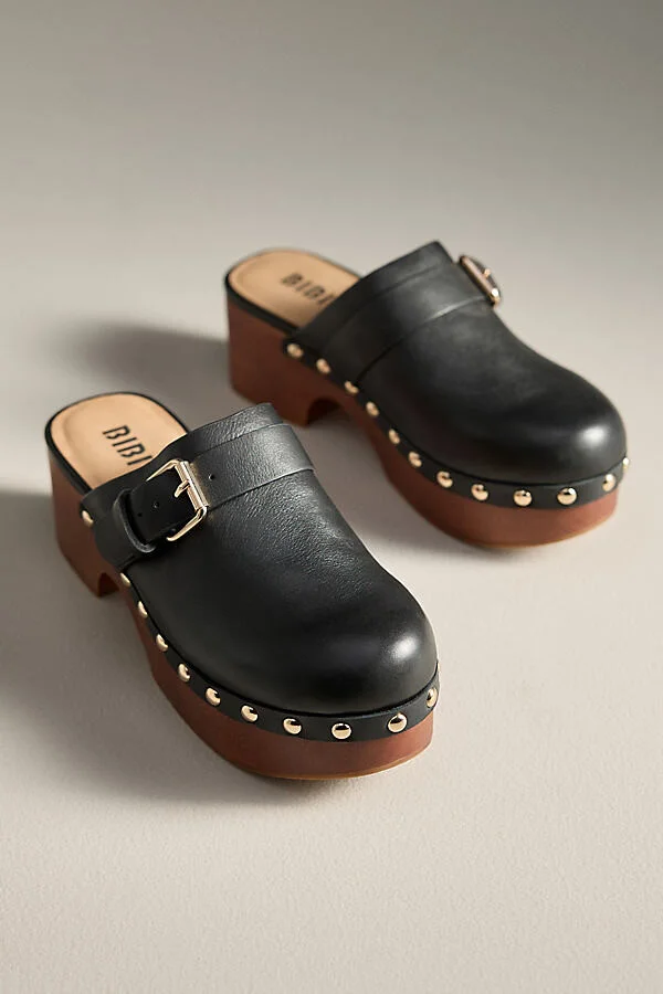 Platform Studded Clogs - Image 4
