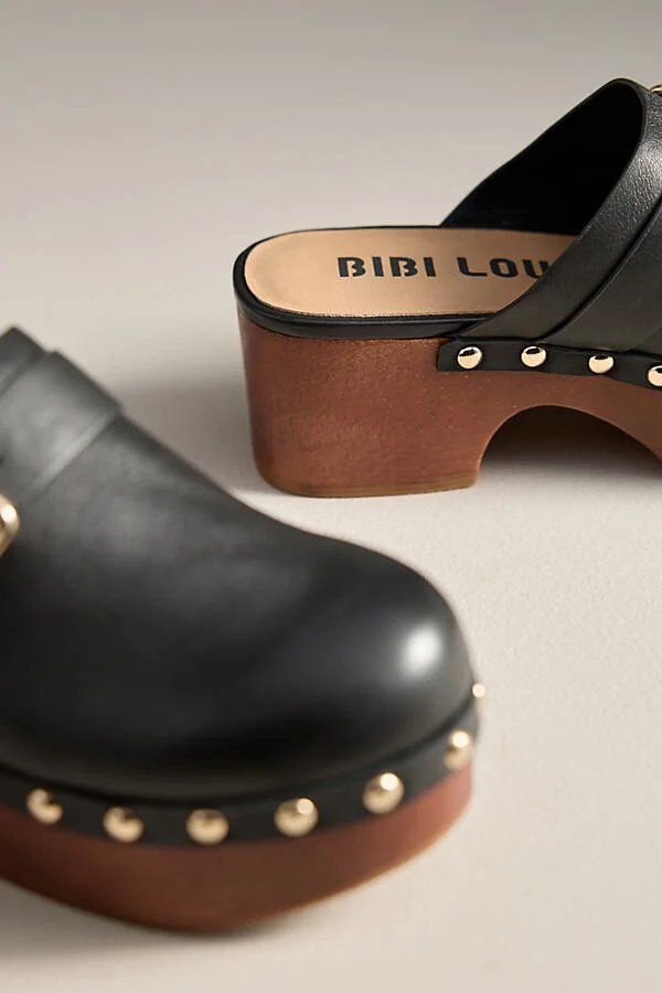 Platform Studded Clogs - Image 5
