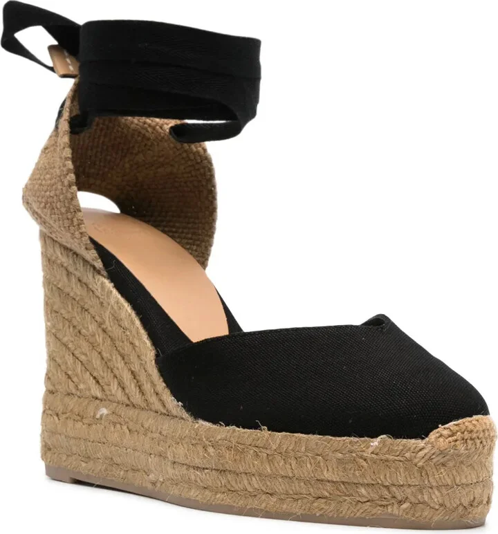 Platform Suede Espadrilles - Image 2