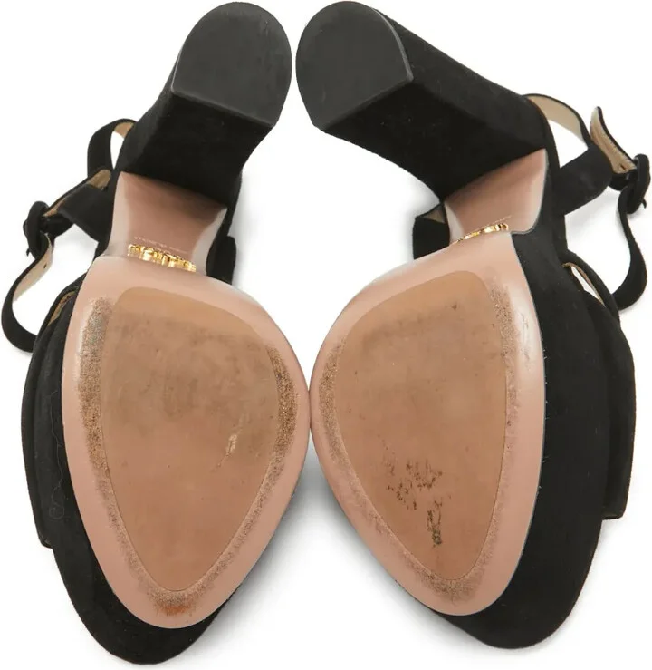 Platform Suede Sandals - Image 4