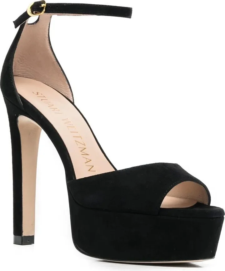Platform Suede Sandals - Image 2