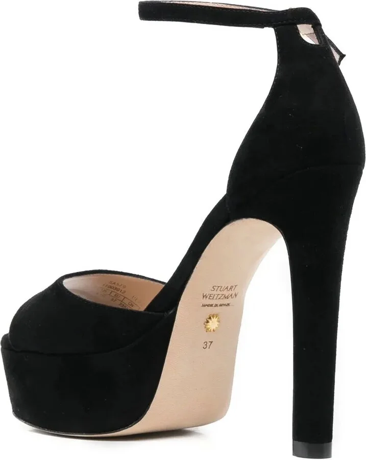 Platform Suede Sandals - Image 3