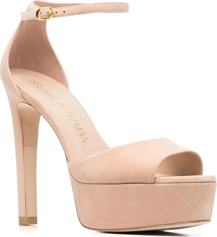Platform Suede Sandals - Image 2