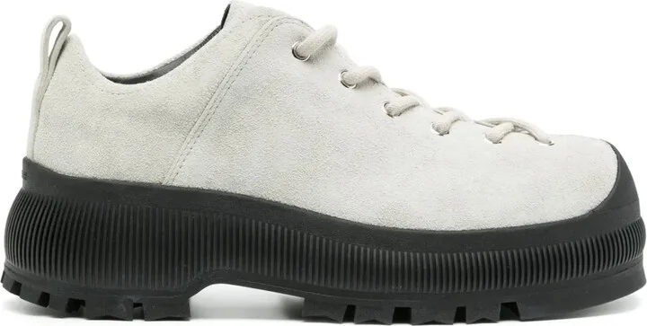 Platform Suede Sneakers