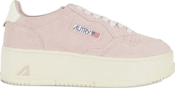 Platform Suede Sneakers