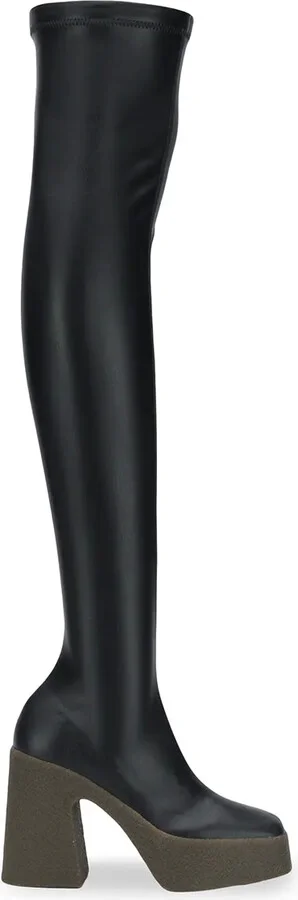 Platform Thigh-High Boots