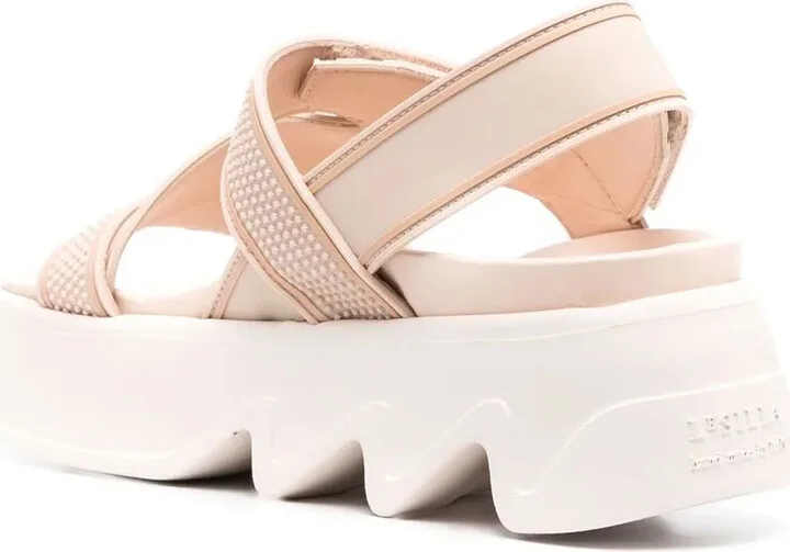 Platform Touch-Strap Sandals - Image 3