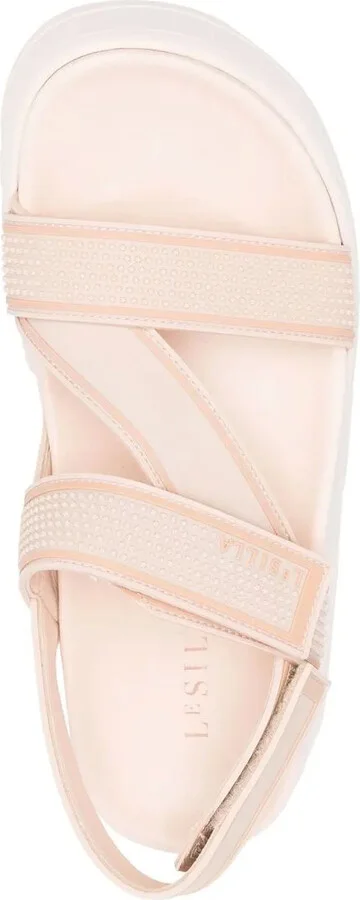 Platform Touch-Strap Sandals - Image 4