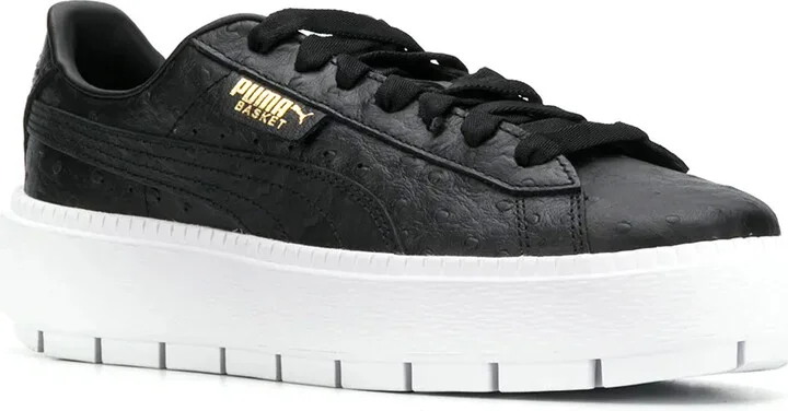 Platform Trace Ostrich sneakers - Image 2