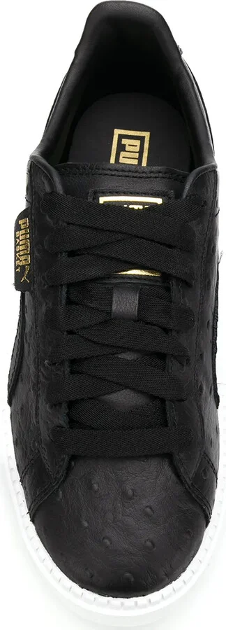 Platform Trace Ostrich sneakers - Image 4