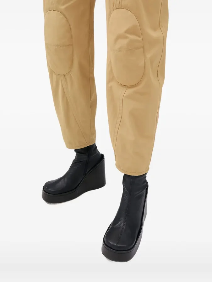 Platform Wedge Boots - Image 4