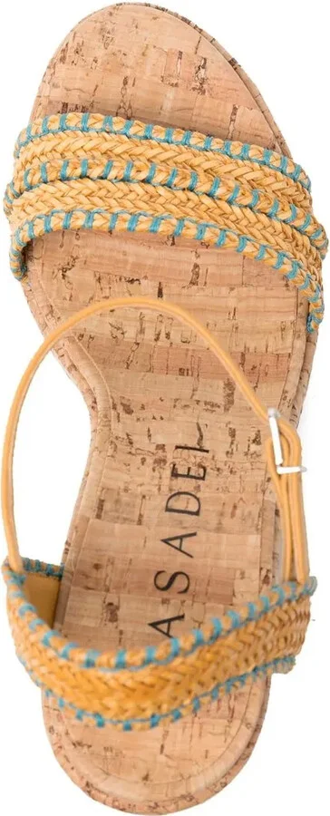 Platform Woven Sandals - Image 4