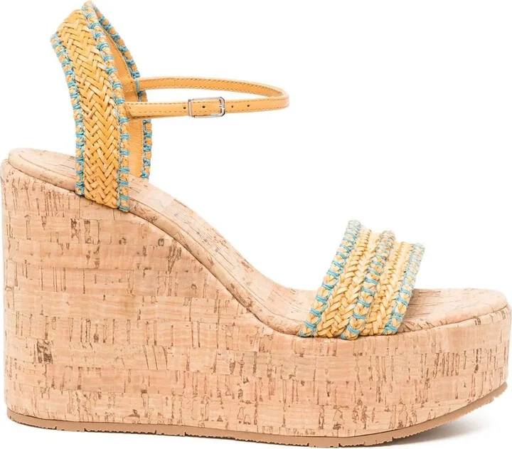 Platform Woven Sandals
