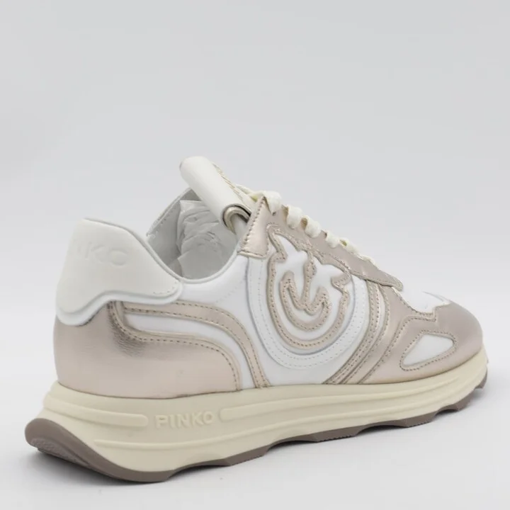 Platinum And White Sneakers - Image 2