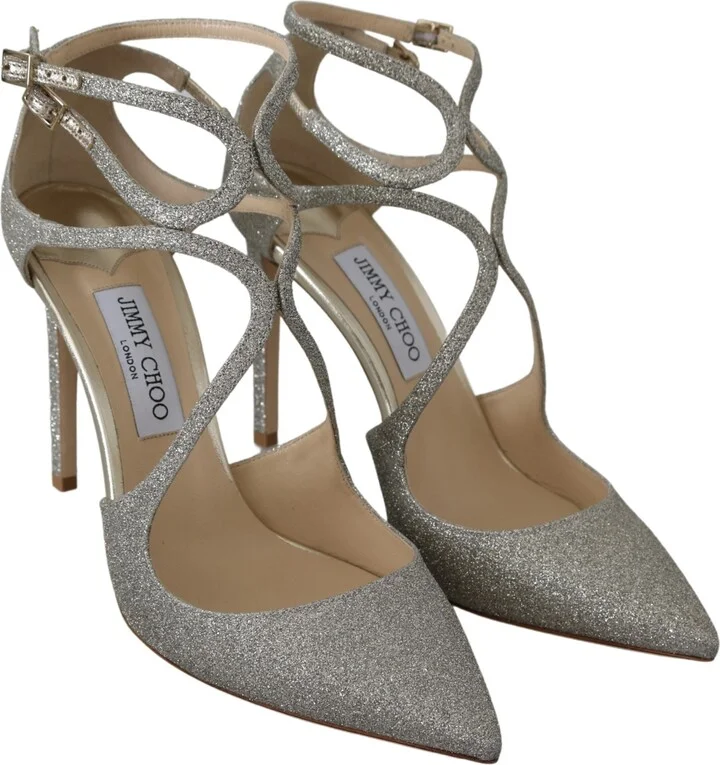 Platinum Ice Lancer Leather Pumps - Elegance Women's Refined - Image 2