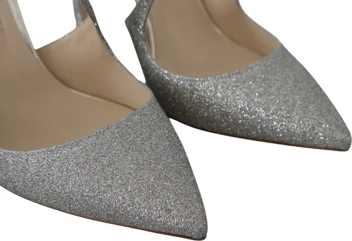 Platinum Ice Lancer Leather Pumps - Elegance Women's Refined - Image 3