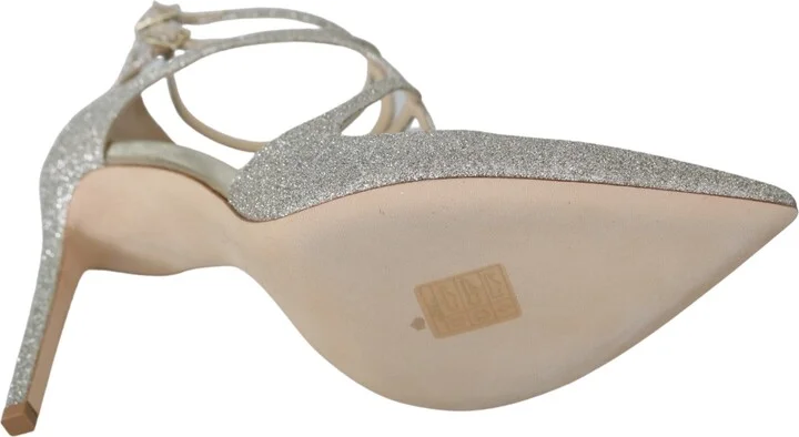 Platinum Ice Lancer Leather Pumps - Elegance Women's Refined - Image 6