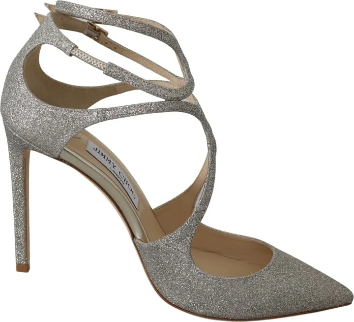 Platinum Ice Lancer Leather Pumps - Elegance Women's Refined