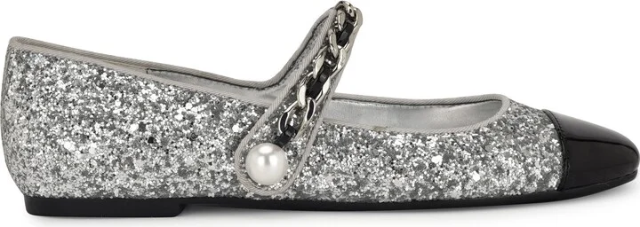 Platy Cap Toe Mary Jane Flat - Image 3