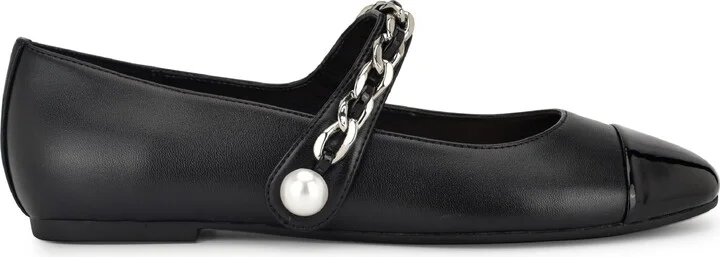 Platy Mary Jane Cap Toe Flat - Image 3