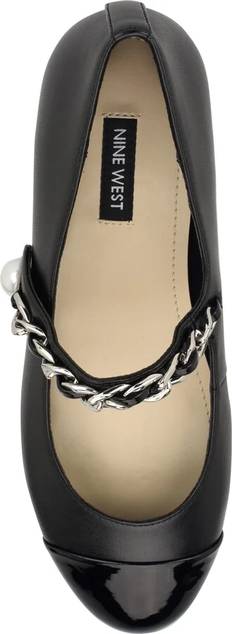 Platy Mary Jane Cap Toe Flat - Image 4