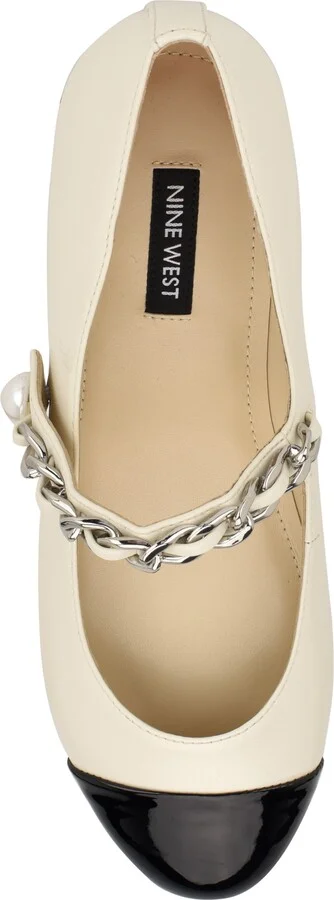 Platy Mary Jane Cap Toe Flat - Image 9