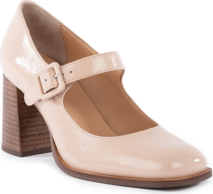 Beige Leather