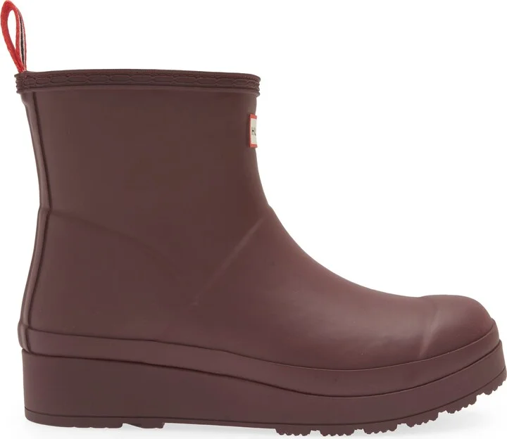 Play Short Faux Shearling Lined Waterproof Rain Boot - Image 8