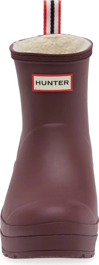 Play Short Faux Shearling Lined Waterproof Rain Boot - Image 9