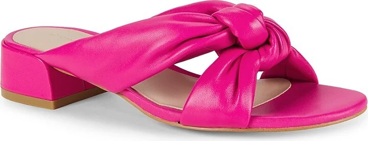Playa 35MM Leather Knot Sandals - Image 2