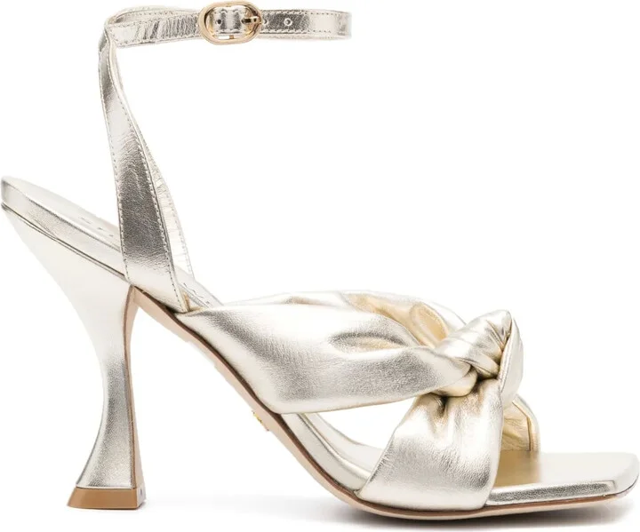 Playa Ankle-strap 100mm Knot sandals