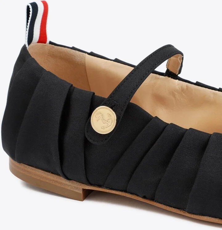 Pleated Ballet Flats - Image 3