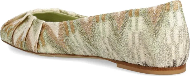 Pleated-Front Ballerinas - Image 3