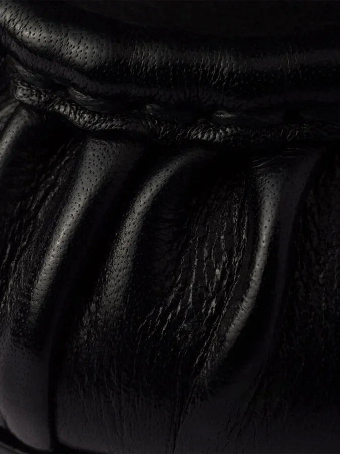Pleated Leather Loafers - Image 5