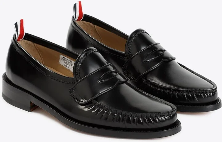 Pleated Loafers in Calf Leather - Image 2