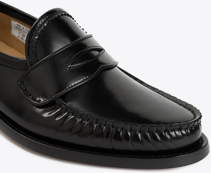 Pleated Loafers in Calf Leather - Image 3
