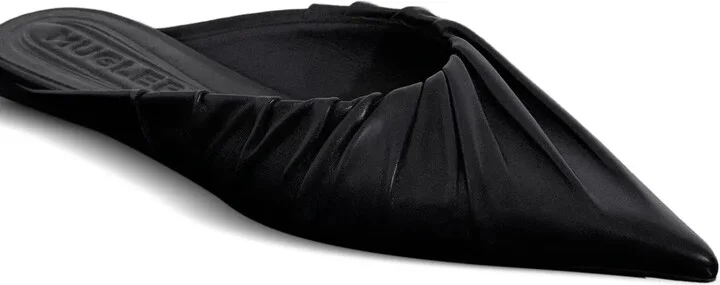 Pleated Point-Toe Flats - Image 3