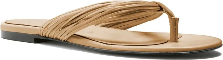 Pleated Thong Sandals - Image 2