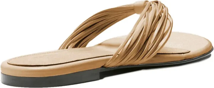 Pleated Thong Sandals - Image 3